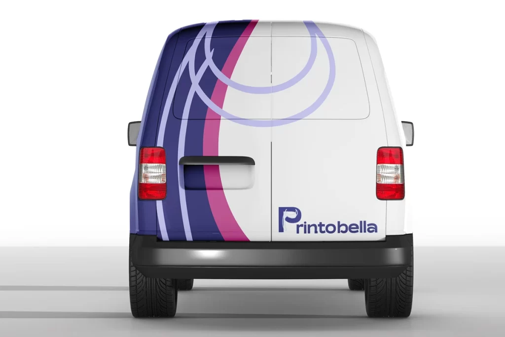 van rear