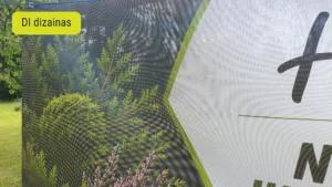 Mesh tentas closeup